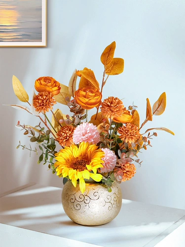 Легкий роскошный высокий высокий -веры на настоящий цветочный фальшивый цветок