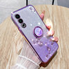 Suitable for Meizu 20 Phone Case, Meizu 20 Pro Protective Silicone Cover, Transparent Meizu 21 Full-Cover Anti-Drop 21 Pro New Model with Stand, Soft Case, Twenty Pro Creative Women's Model, Pr0 High-End Feel