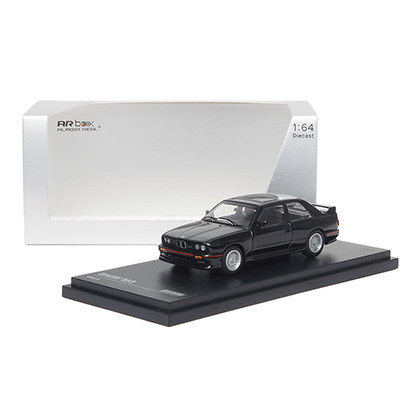 Модель автомобиля AR box car 1:64 BMW M3 (E30) черный Изображение 1