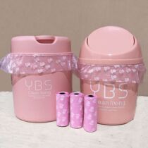 Convenient multi-functional simple garbage bag household thickened student color office with small garbage plastic bucket