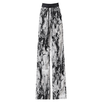 Dan Paul Womens Dance Wear Pants New Elastic Waist Womens Pants Black and White Ballroom Dance Jitterbug Wear Practice Bottoms