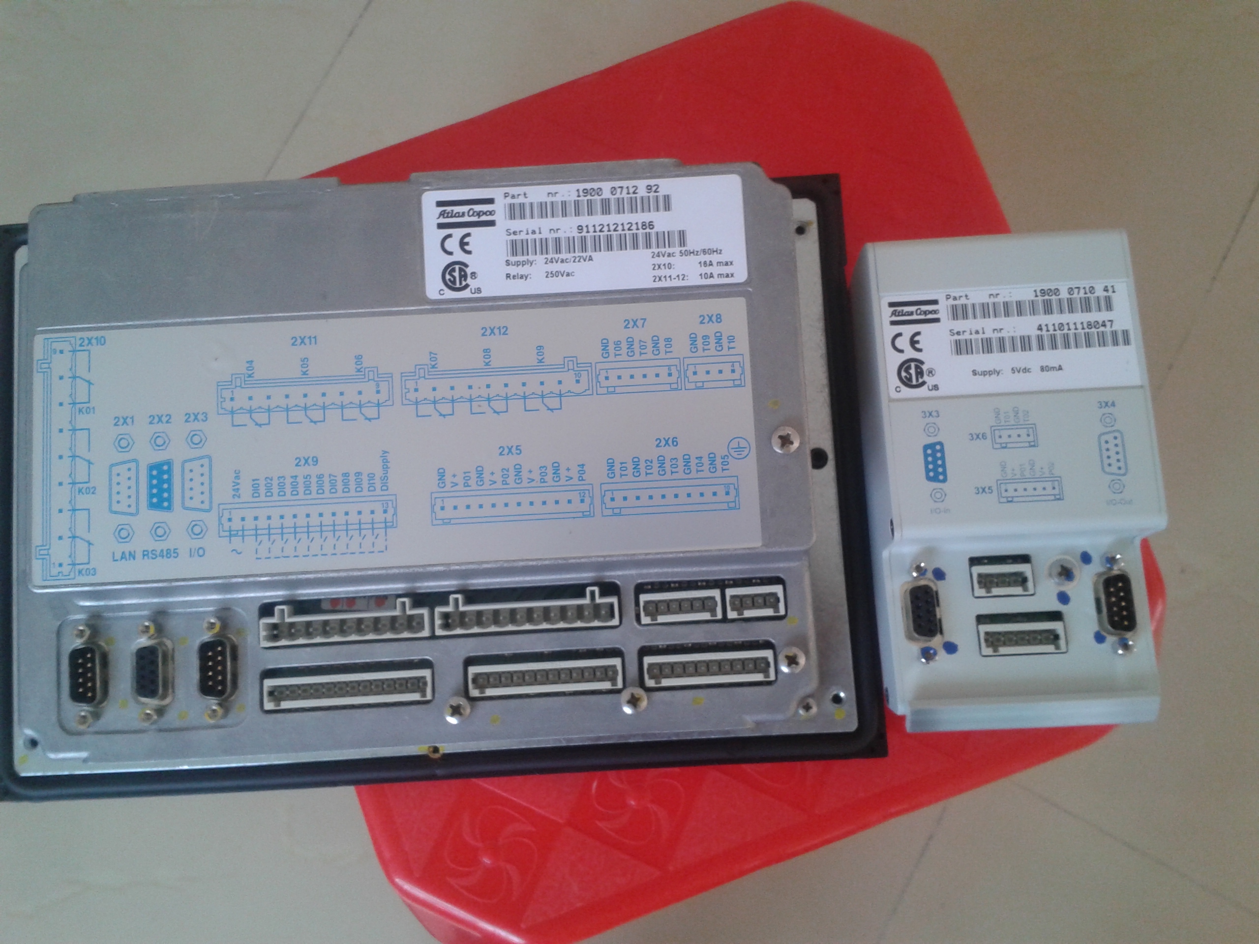 Atlas Screw air compressor Controller module 1900071041