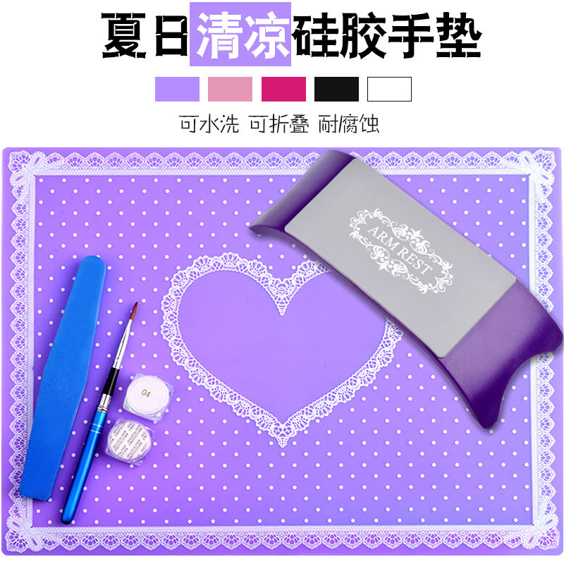 Mechia Handpillow Suit Cushion Sun Gear Upscale Mat Hand Pad Eurostyle Dust Suction Doing Nail Comfort Silicone Pillow Shop