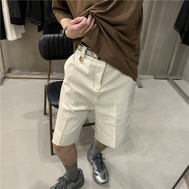 uniike greasy guest male summer five-point shorts casual pants simple straight harbor wind Joker