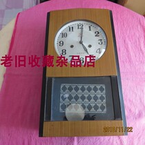 Plum Blossom Brand 15 days old mechanical wall clock pure copper movement good quality normal timing and timing good wooden structure