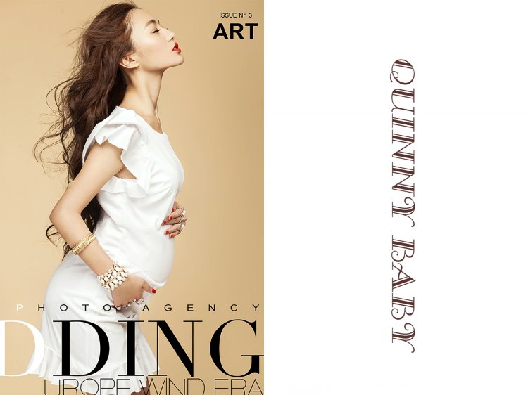 South Korea Quinny Baby Children's Photographic Tianjin Children's Photographic Mission to Buy a Pregnant Woman to Go Door To Door-Taobao