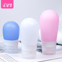Cosmetics sample silica gel bottling travel Portable leak-proof emulsion machine extrusion type small empty bottle dispenser