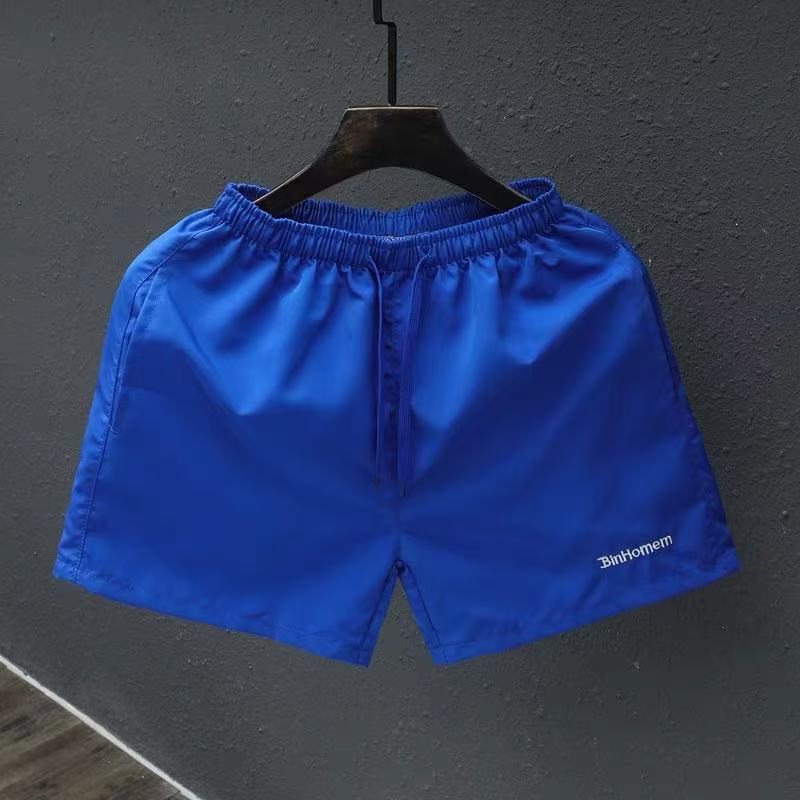 Klein Blue Shorts Men's Running Sports Pants Thin Quick-Drying Casual Three-Quarter Pants Summer Couple Beach Pants