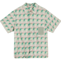 Pomme Pengma shirt short-sleeved cotton hazy printed spring and summer clothing for boys and girls Jiangnan cloth children