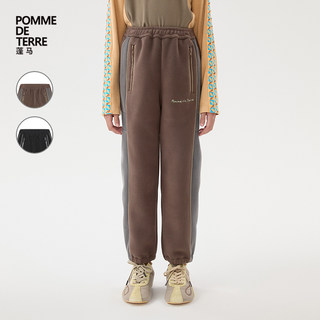 [运动系列]新款蓬马大童长裤摇粒绒25冬装男女儿童pomme de terre