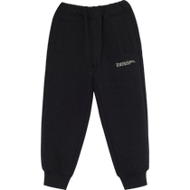 pomme long pony pants with cuff solid color sports autumn and winter clothing for boys and girls Jiangnan cloth children