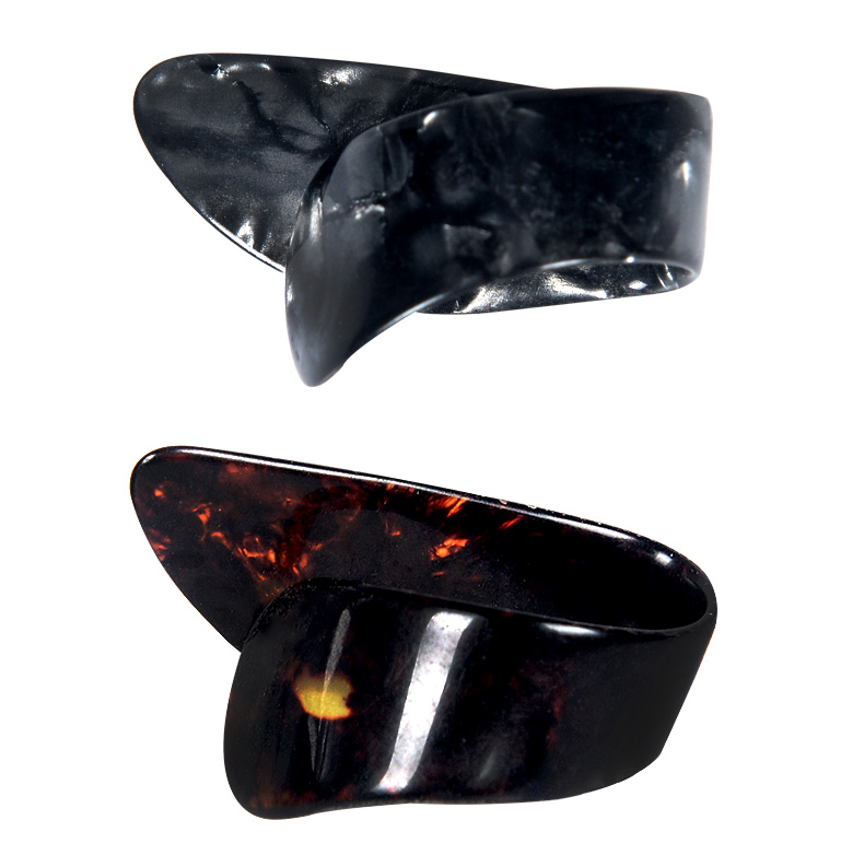Nhạc cụ Jiyue Authentic Alice ALICE Guitar Picks Thumb Set Fingerstyle Celluloid Chất liệu đeo được - Phụ kiện nhạc cụ dây đàn elixir