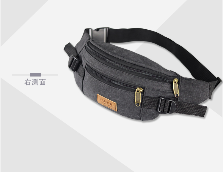 Túi vải unisex thể thao ngoài trời và ví điện thoại di động ví mới gói kinh doanh tiền thực tế chống mài mòn - Túi túi đựng điện thoại đeo that lưng