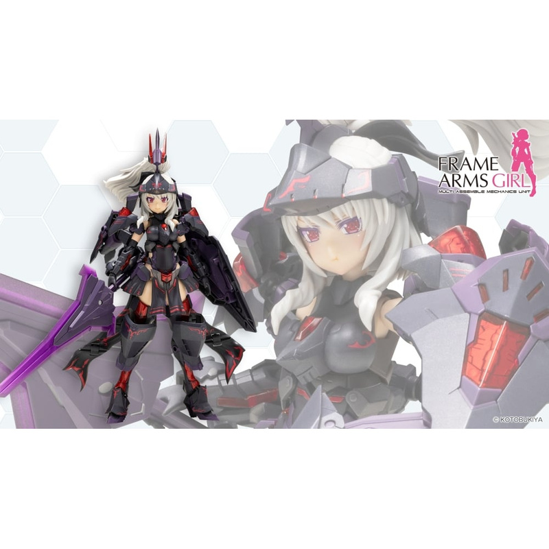 In Stock Kotobukiya Mecha Girl F.A.G Series Durkha Ii Black Ver Assembly Model