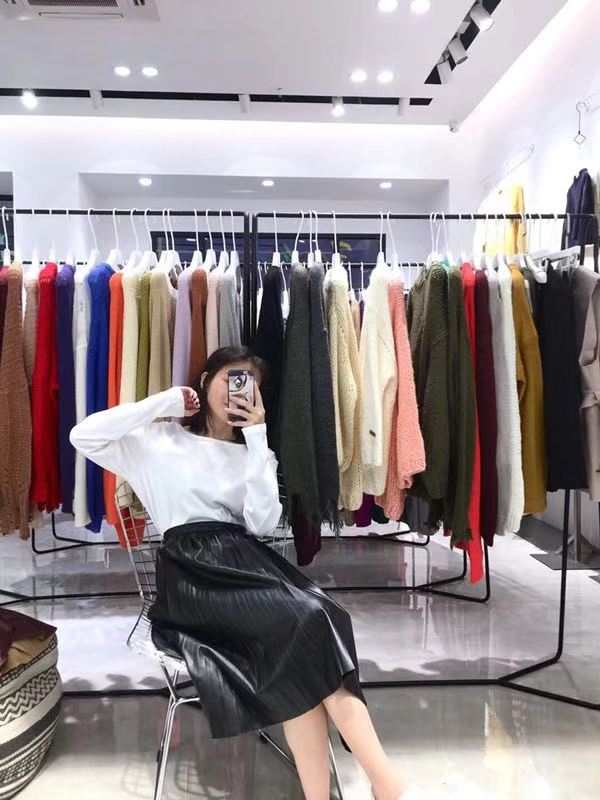 Váy xếp li cao váy da eo chân váy đẹp