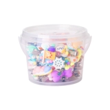 Кремовая заколка для волос для школьников, набор материалов с аксессуарами, шпильки для волос ручной работы, система хранения, «сделай сам», популярно в интернете