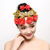 Современный классический костюм для взрослых, этнический аксессуар для волос для танцевального шоу