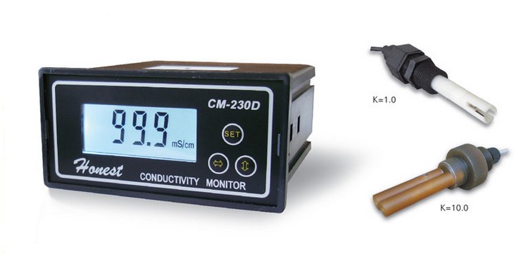 Shanghai Chengmagnetic CM-230D Large-range conductivity 0-20ms can be invoiced