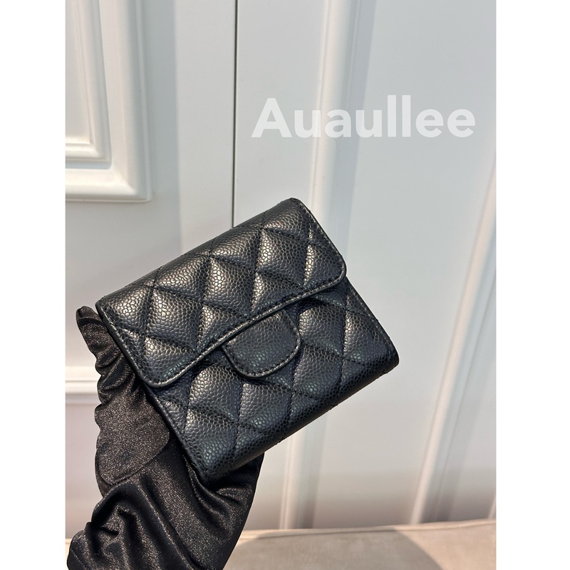 Asmoon 70% off Black Wallet~Classic Flip-Top Caviar Leather Multi-Card Slot Id Card Holder Asmoon 70% off Black Wallet~Classic Flip-Top Caviar Leather Multi-Card Slot Id Card Holder