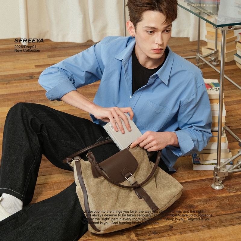 Casual Commuting Outfits: Canvas Tote Bag, Unisex Casual Shopping Shoulder Bag, Niche Design Crossbody Bag Casual Commuting Outfits: Canvas Tote Bag, Unisex Casual Shopping Shoulder Bag, Niche Design Crossbody Bag