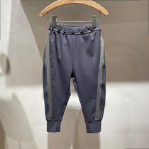 Spot children dress custom 22 summer new male girl casual long pants bungling pants sports pants slim fit summer anti-mosquito pants