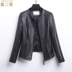 2020 mùa xuân mới Henning Cừu Da Da ngắn Locomotive nhỏ Coat Thường lãm Leather Jacket da nữ Thin 