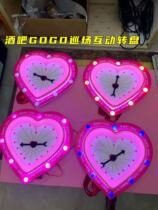 Loving Turntable Bar Gogo Interactive Atmosphere Luminous Prop Tour GAME TABLE GAME TABLE B GROUP GIFT POINTS HOP