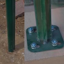 Fence Support rod Fence net fence pole Mold embedded column Cement column Column Orchard isolation fence iron