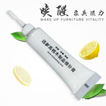 Desktop repair scratch wax damaged white furniture repair paint paint finish paint interior repair paste