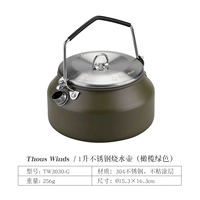 Зеленый чайник из нержавеющей стали