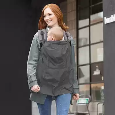 Export spring and summer portable baby holding baby bag Waterproof poncho windproof hooded cloak Newborn baby products