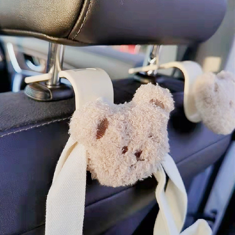 Korean in windy bear baby child rides car seat back hook car decoration car hook