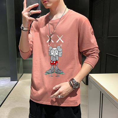 kaws芝麻街联名纯棉秋冬男士卫衣上衣