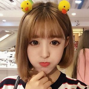 染发色纯植物浅亚麻色金棕色酒红色紫黑色浅金