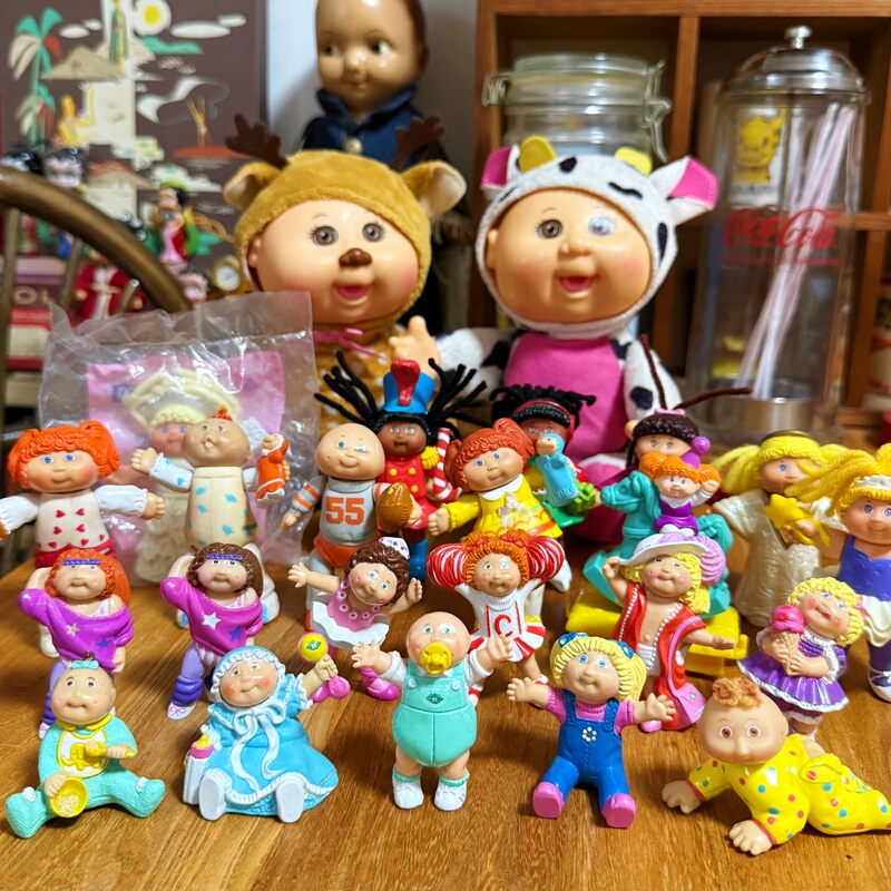 The United States Bought Back Antique 80-90S Cpk Cabbage Doll Toys and Figurines