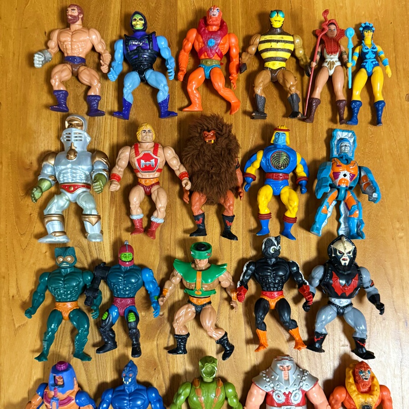 The United States Bought Back the Antique 80S Space Giant He-Man Motu Action Figure Figurine