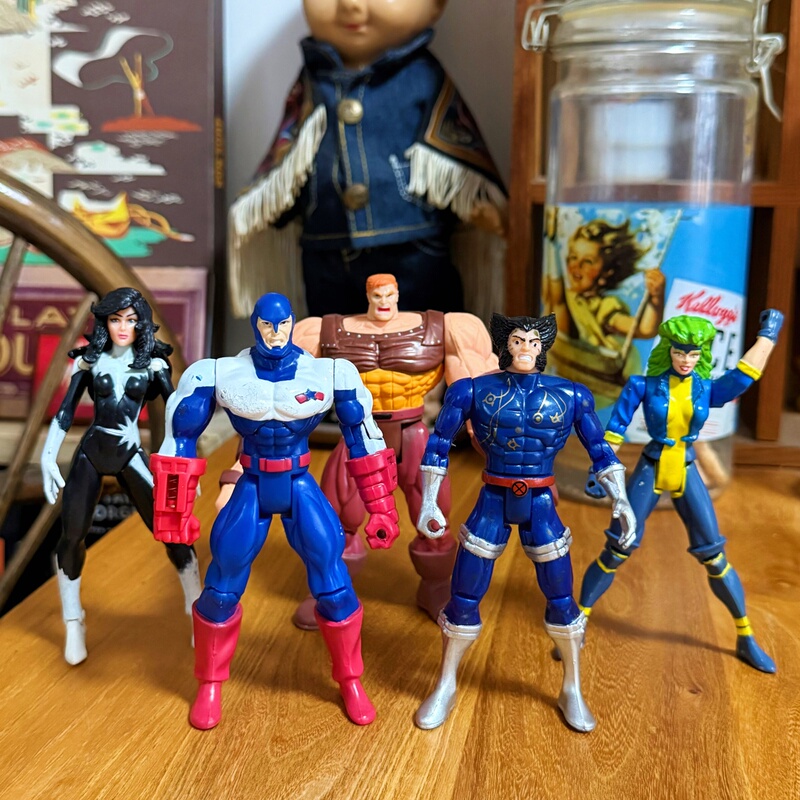 The United States Bought Back Toybiz 90S Vintage X-Men Mutant Agent Action Figures
