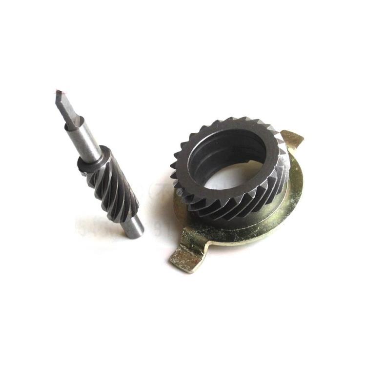 Áp dụng Suzuki sắc nét phụ kiện xe máy nguyên bản EN125 trống phanh trung tâm phanh trước bánh xe micro bảng đếm số răng 	nhông trước xe máy 16 răng	