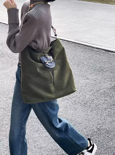 Большой ремешок для сумки на одно плечо, вместительная и большая сумка, на шнурках, простой и элегантный дизайн