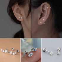 Fashion Silver Color nd Zircon Earrings for Women Multiple