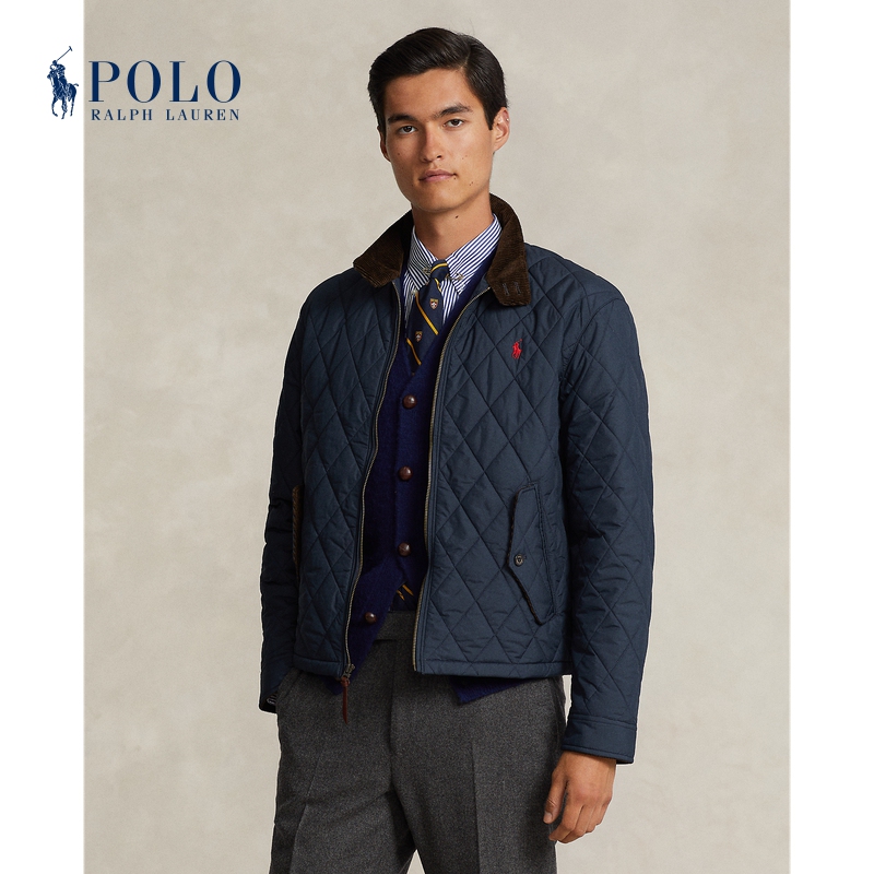 Ralph Lauren/Ralph Lauren Men's Classic Water-Resistant Quilted Jacket Rl17381