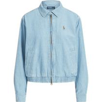 Ralph Lauren Womens 24 Summer Loose Cotton Chambray Jacket RL25539