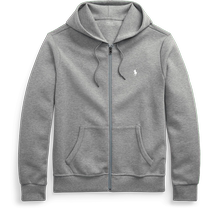 Ralph Lauren Mens 24 Early Spring Double-sided Knitted Full-Zip Hoodie RL17870