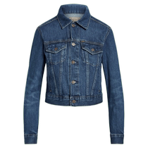 Ralph Lauren Womens Classic Skinny Denim Trucker Jacket RL24065