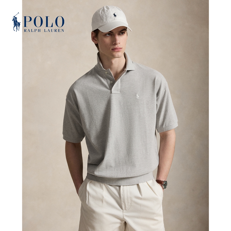 Ralph Lauren/Ralph Lauren Men's 26 Early Autumn Loose Fit Cotton Mesh Polo Shirt Rl101122 Ralph Lauren/Ralph Lauren Men's 26 Early Autumn Loose Fit Cotton Mesh Polo Shirt Rl101122