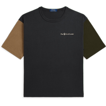 (Gift) Ralph Lauren Mens Fall 24 Loose Fit Cotton Logo Jersey T-Shirt
