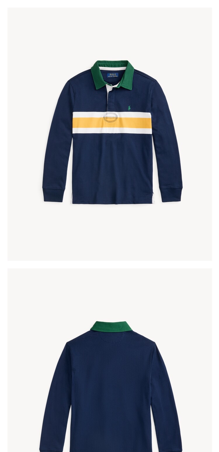 Рубашка поло Детская ralph lauren/ralph男童 25年秋季标志性棉质橄榄球衫rl43473 Polo