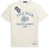 Ralph Lauren Rav Lauren Mens dress 24 years Spring Classic Edition Polo Bear cotton t-shirt RL17896