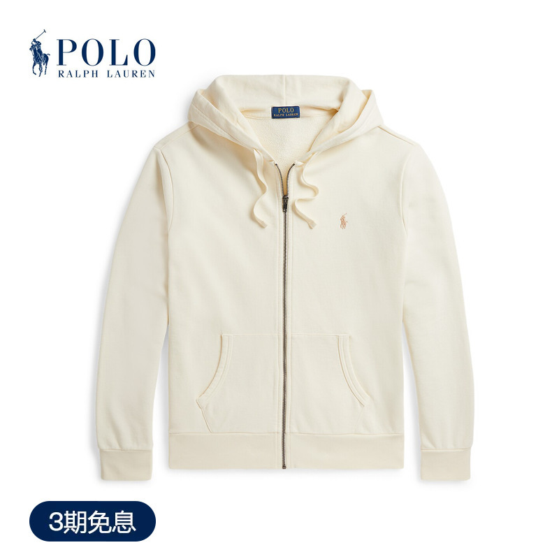Ralph Lauren/Ralph Lauren Men's Fall 26 Full-Zip Cotton Hoodie Rl101297 Ralph Lauren/Ralph Lauren Men's Fall 26 Full-Zip Cotton Hoodie Rl101297