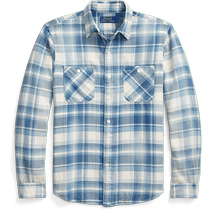 Ralph Lauren Mens 24 Spring Classic Plaid Twill Cotton Shirt RL18091
